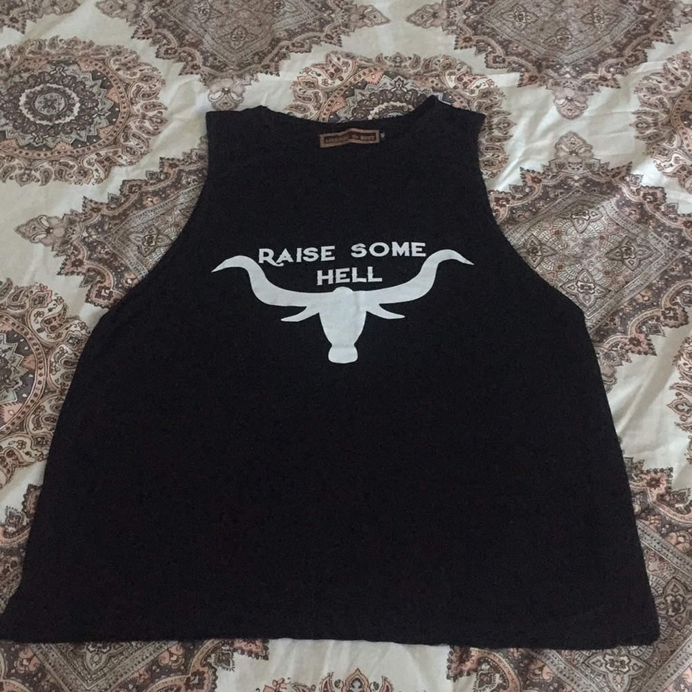 License to Boot tank top